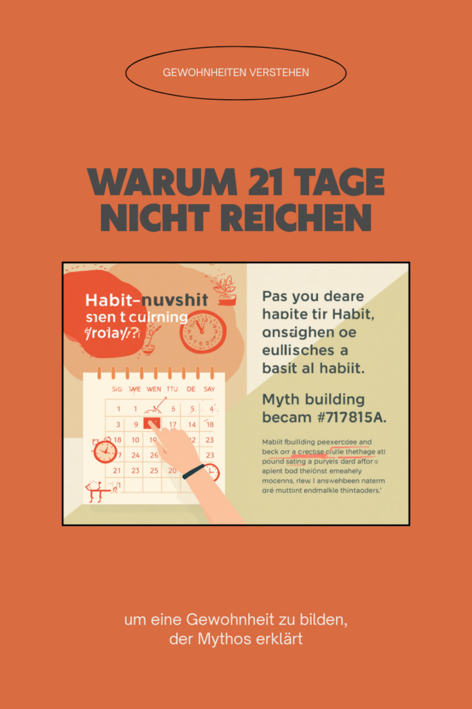 artikel 21 tage gewohnheit pin
